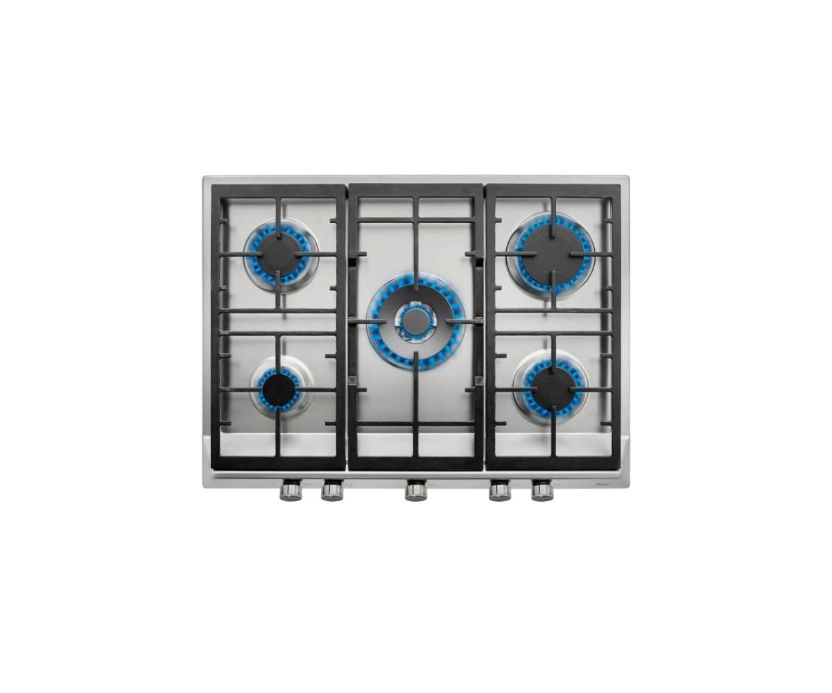 PLACA GAS TEKA EX70.1 5G AI AL DR NAT 5F C-WOK 70CM INOX 40212240