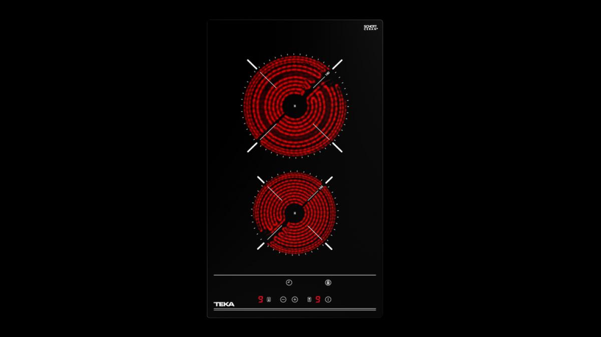 VITROCERAMICA TZC32320TTC BK 2F Z.18CM 2900W 30CM NGA 112540002