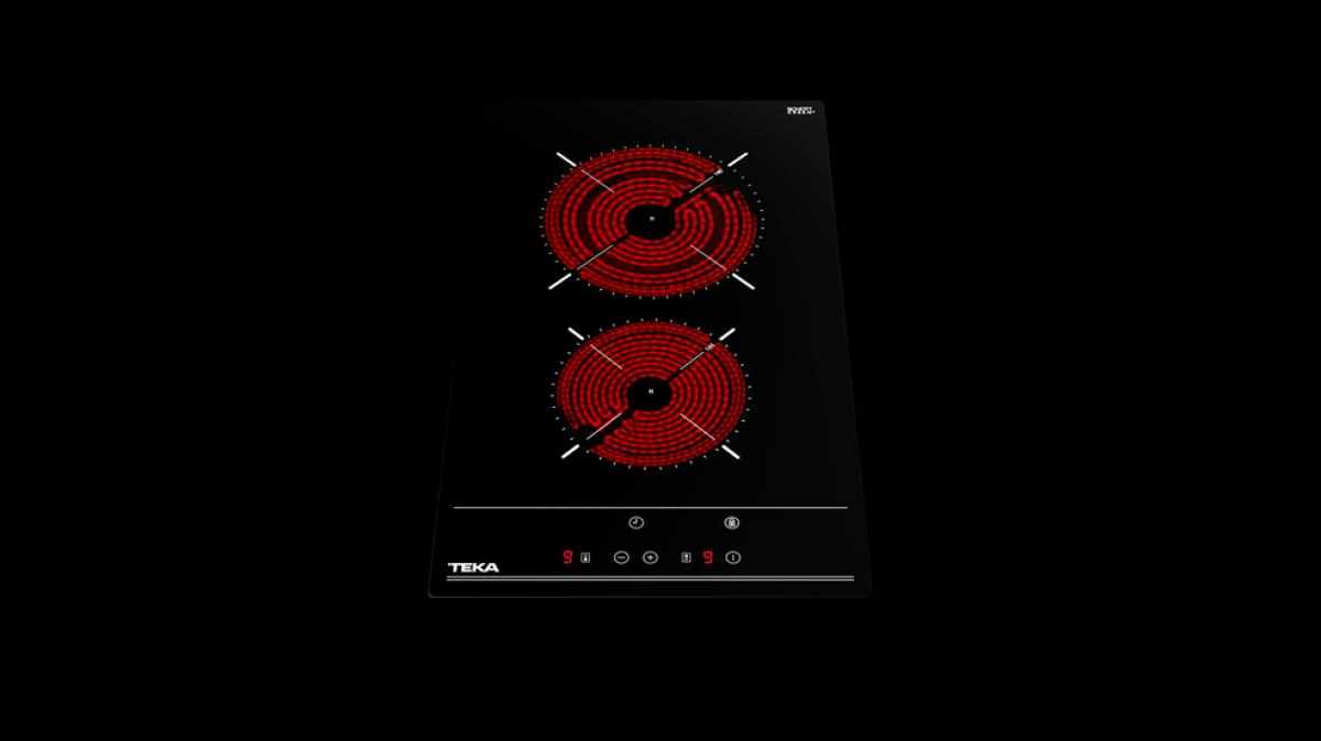 VITROCERAMICA TZC32320TTC BK 2F Z.18CM 2900W 30CM NGA 112540002