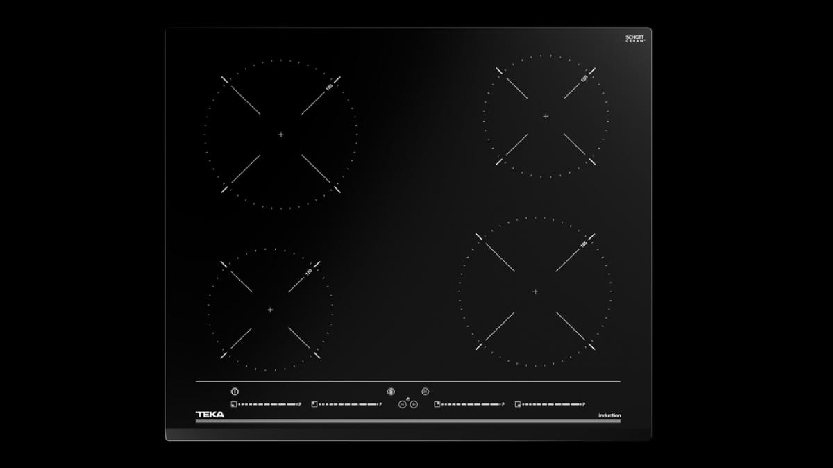 INDUCCION TEKA IZC64010MSS BK 4F Z.18,5CM BISEL 7200W 60CM NGA 112520015