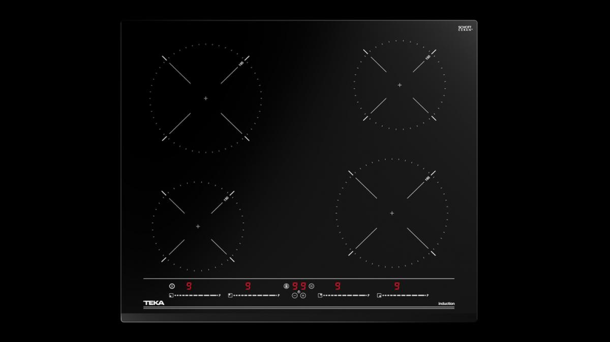INDUCCION TEKA IZC64010MSS BK 4F Z.18,5CM BISEL 7200W 60CM NGA 112520015