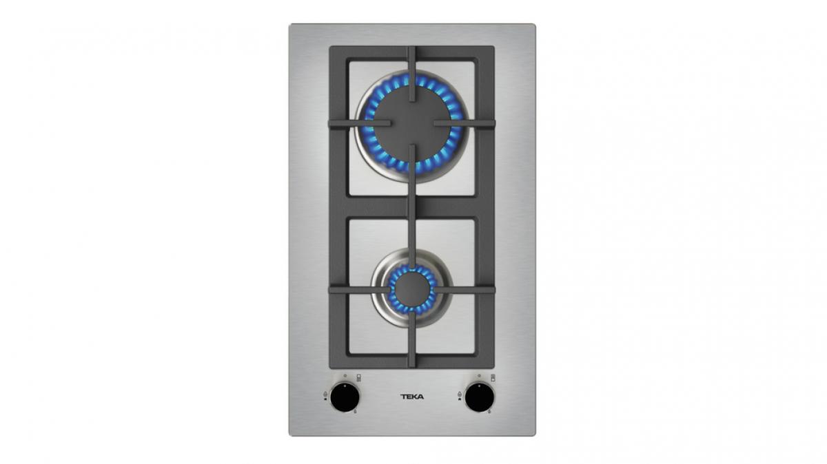 PLACA GAS TEKA EFX 30.1 2G AI AL CI BTN SS 2F 30CM INOX 112610047