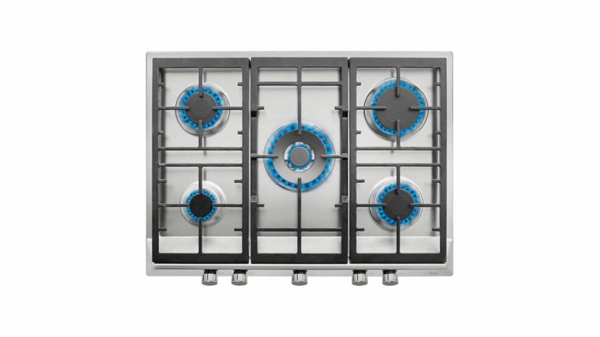 PLACA GAS TEKA EX 70.1 5G AI AL DR CI 112610043 5F C-WOK 68CM INOX