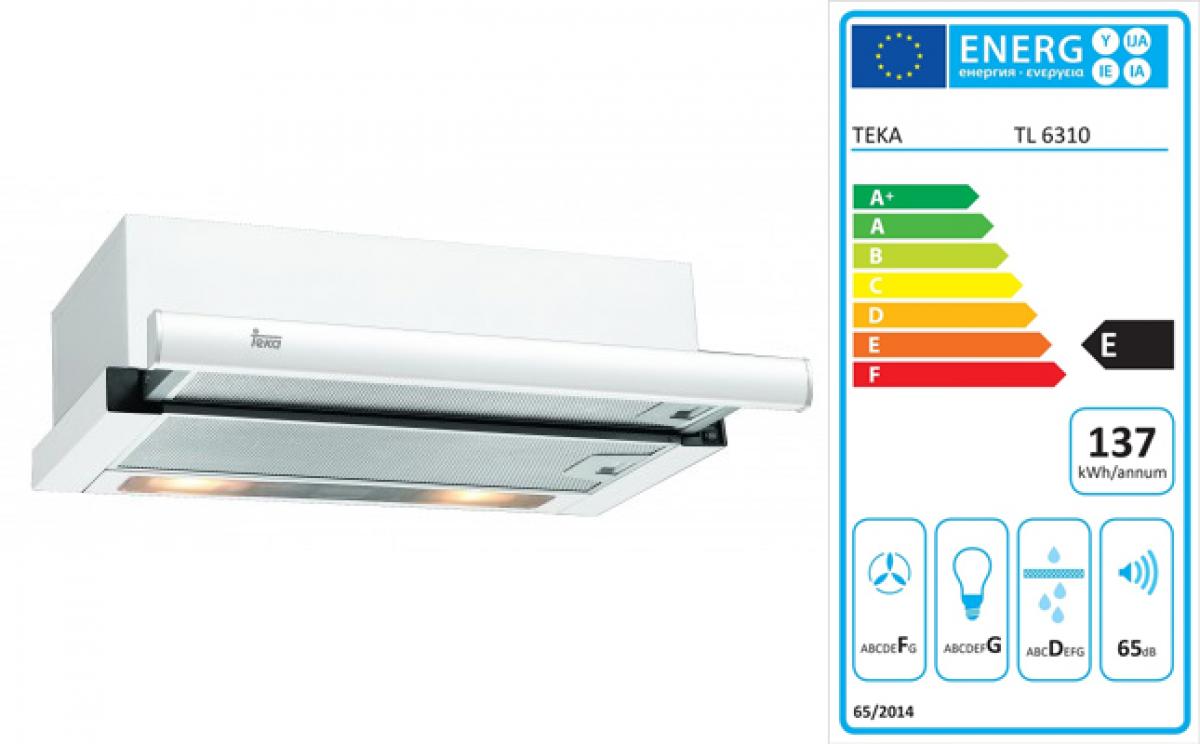CAMPANA TEKA TL6310W BCA.TELESC.60CM 40474251 (contract)