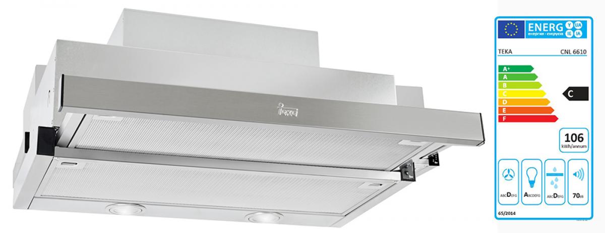 CAMPANA TEKA CNL6610 INOX TELESC.60CM 40436830