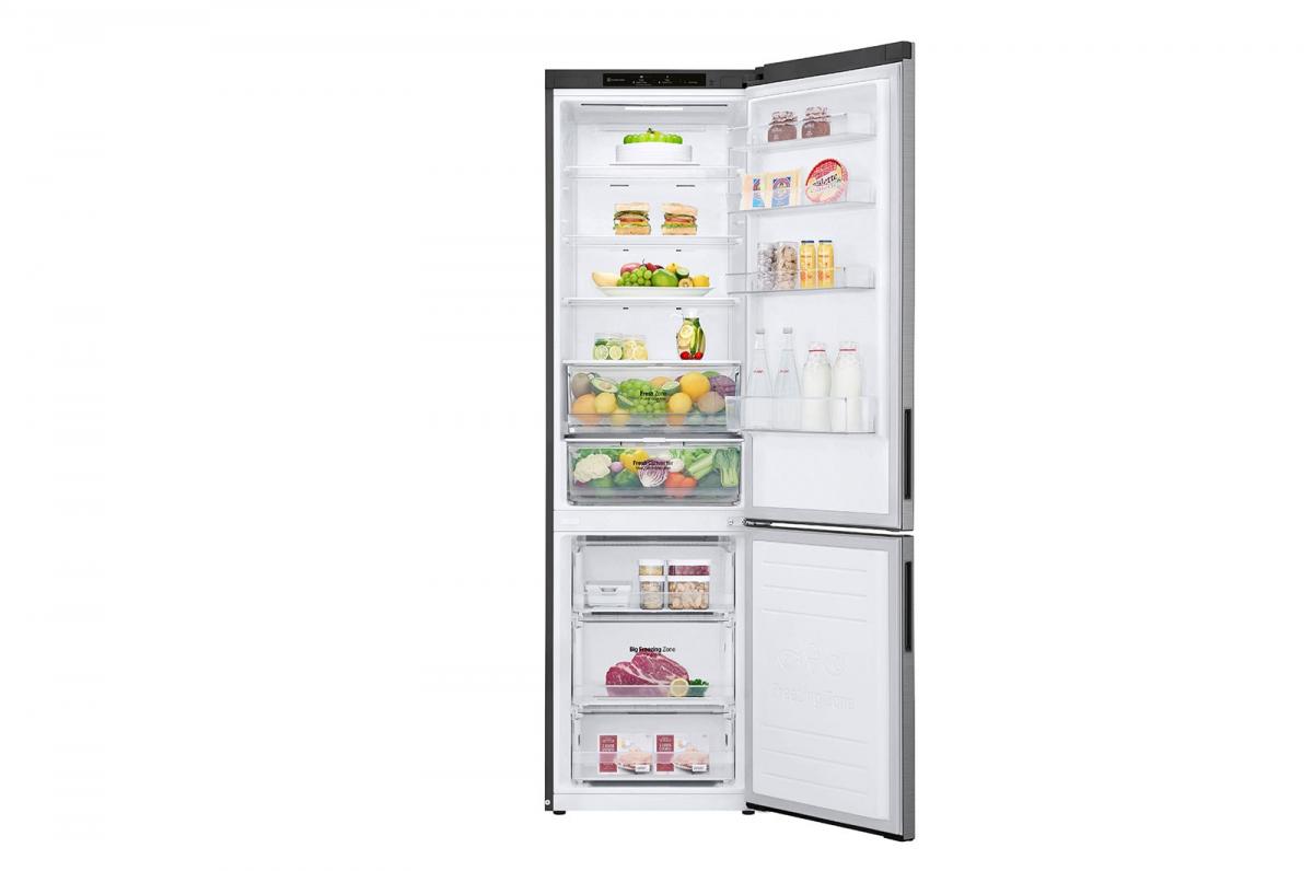 COMBI LG BLANCA GBP62PZNBC INOX 203X59,5 NF B 384L