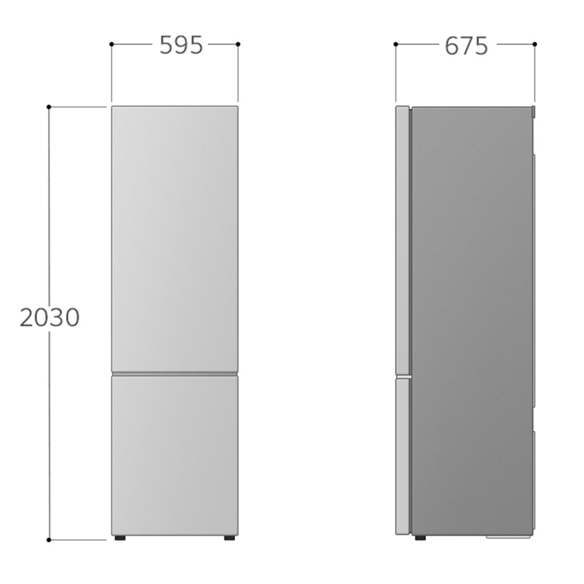 COMBI LG GBV22NCCPY 203X59,5 NF C INVERTER INOX