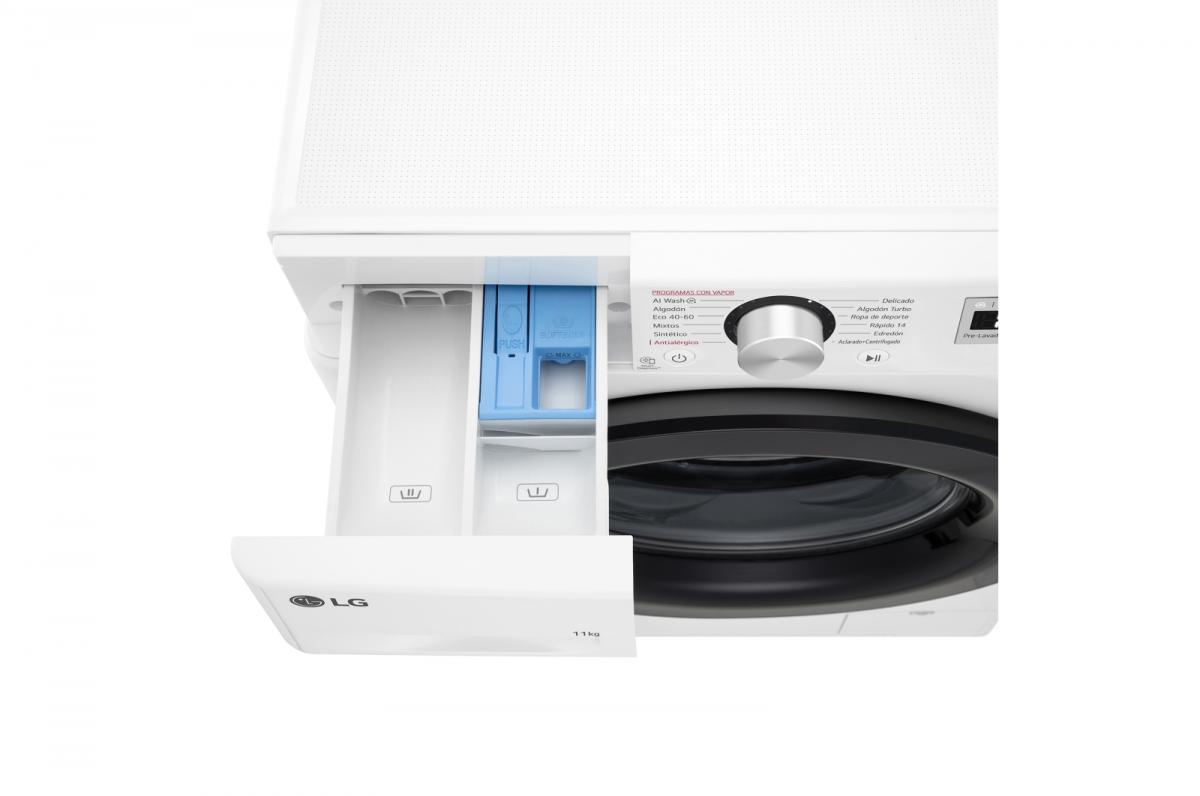 LAVADORA LG F4WR5011A6F 11KG 1400RPM A C-VAPOR BCA