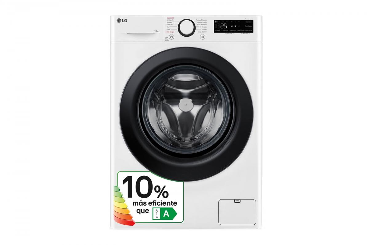 LAVADORA LG F4WR5010A6W 10KG 1400RPM A C-VAPOR