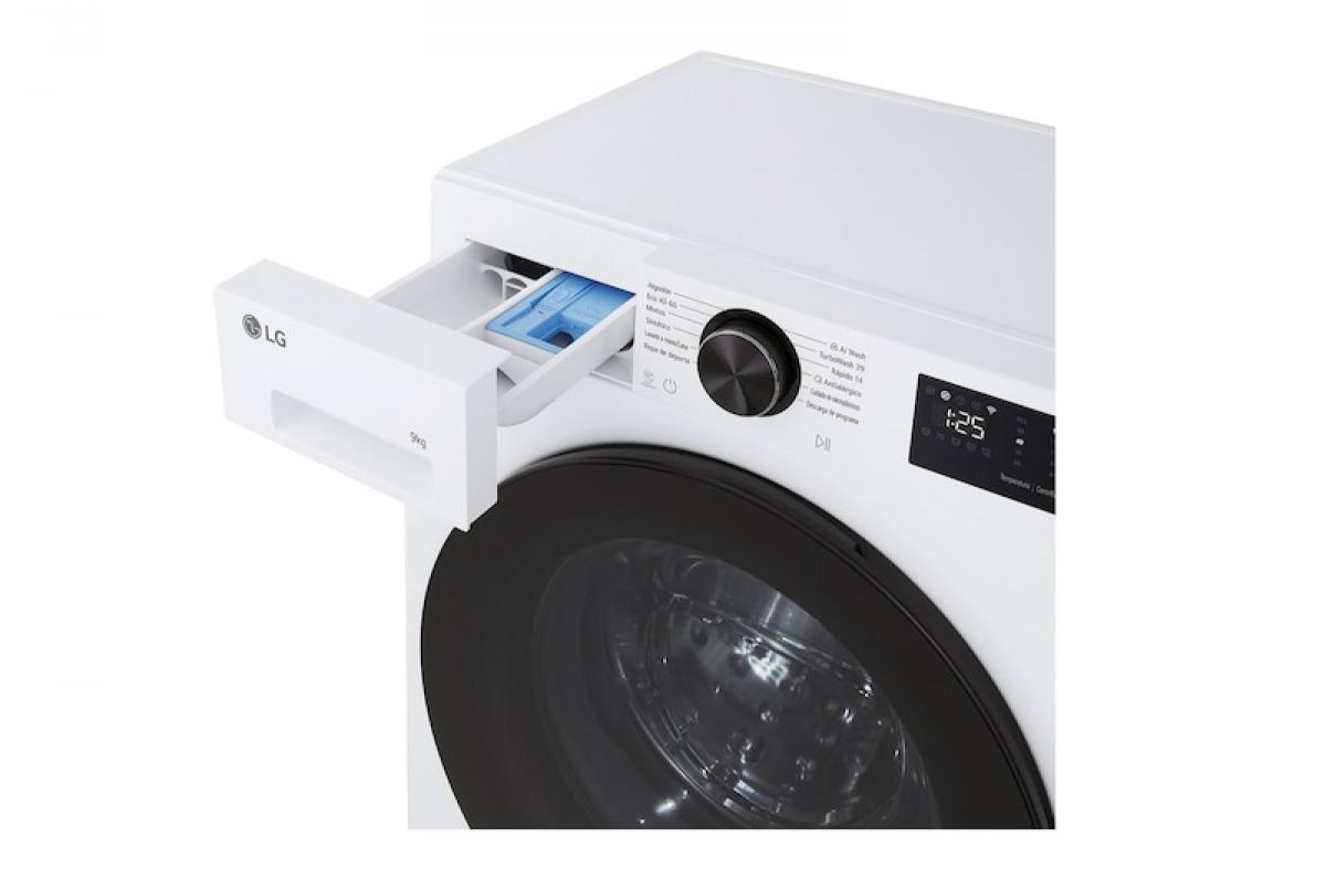 LAVADORA LG BLANCA F2X50S9TLB 1200RPM 9KG A-20% FONDO REDUCIDO 47,5CM