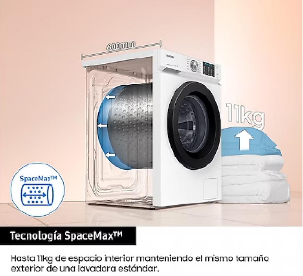 LAVADORA SAMSUNG WW11BBA046TWEC 11KG 1400RPM A INVERTER