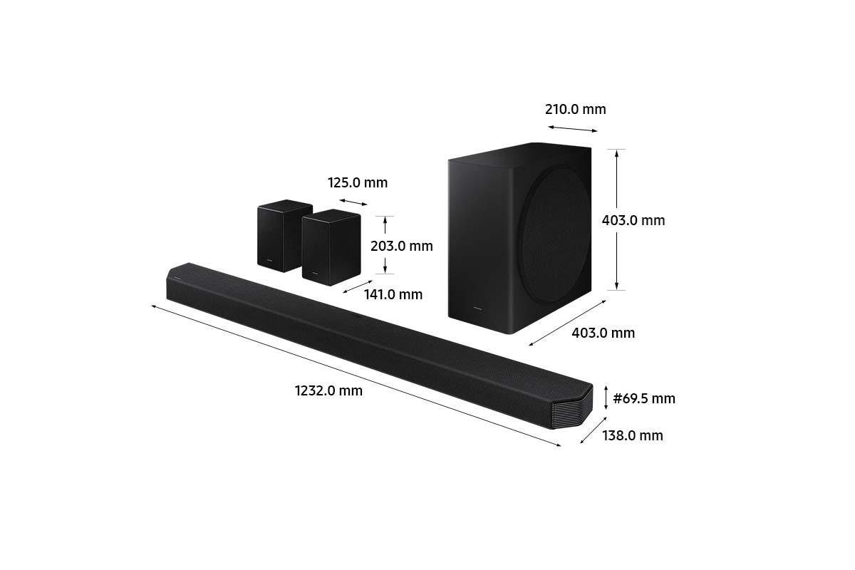BARRA SONIDO  SAMSUNG HW-Q950A-ZF DOLBY ATMOS