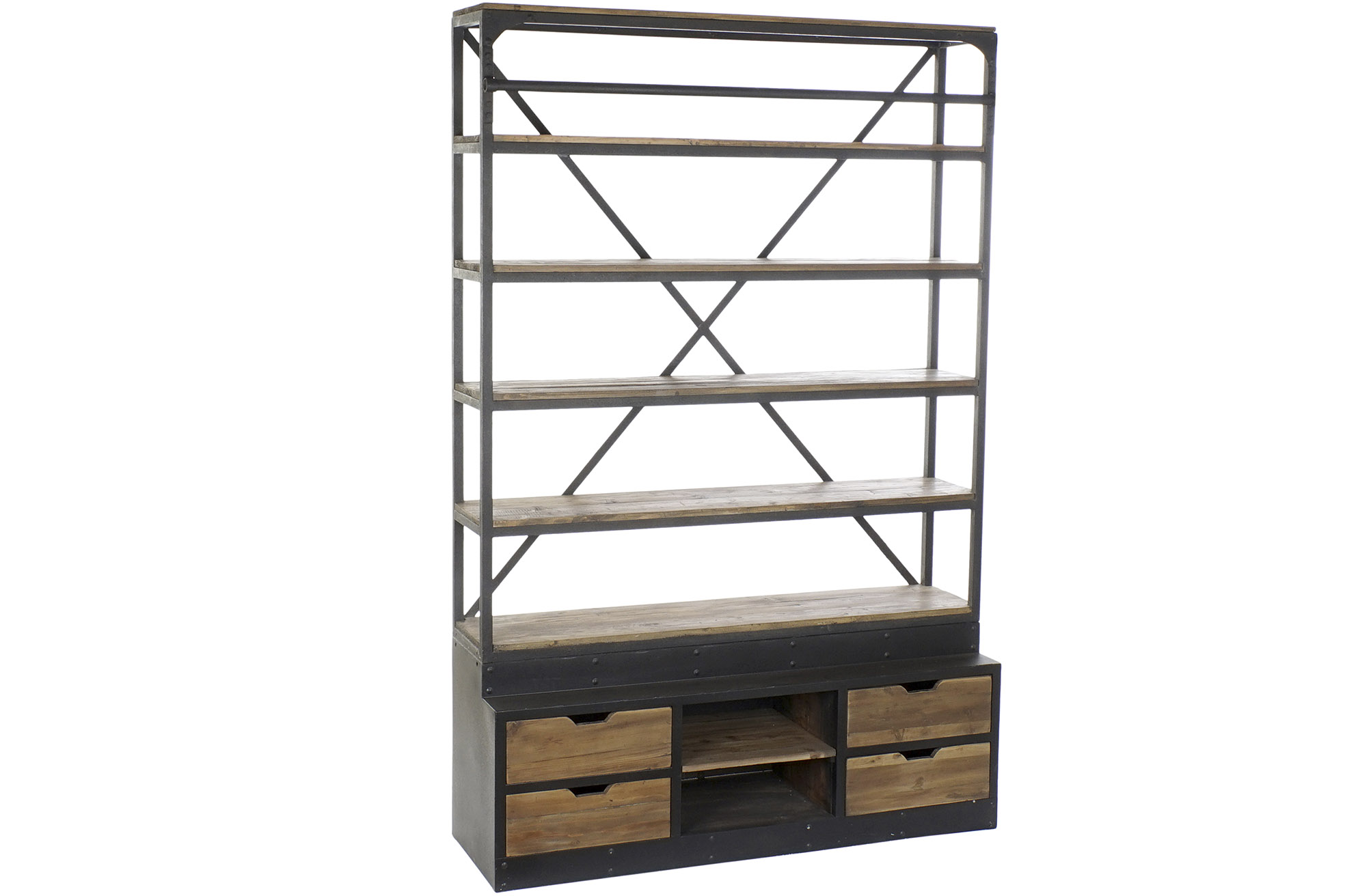 Libreria pino 160x45x243 105,00 escalera incluida