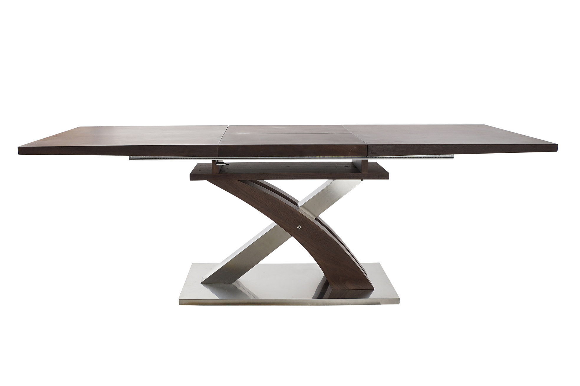 Mesa acero mdf 160x90x77 220cm extensible