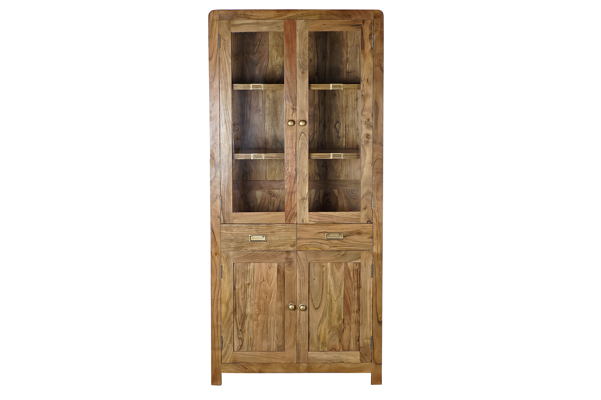 Vitrina acacia 85x40x190 80,00 natural