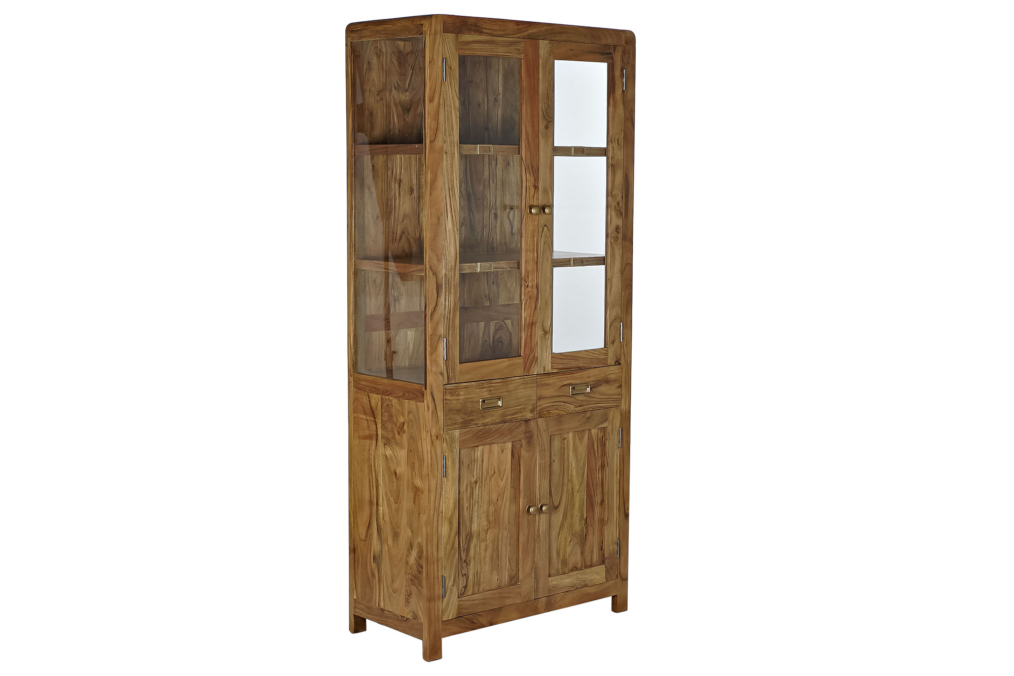 Vitrina acacia 85x40x190 80,00 natural