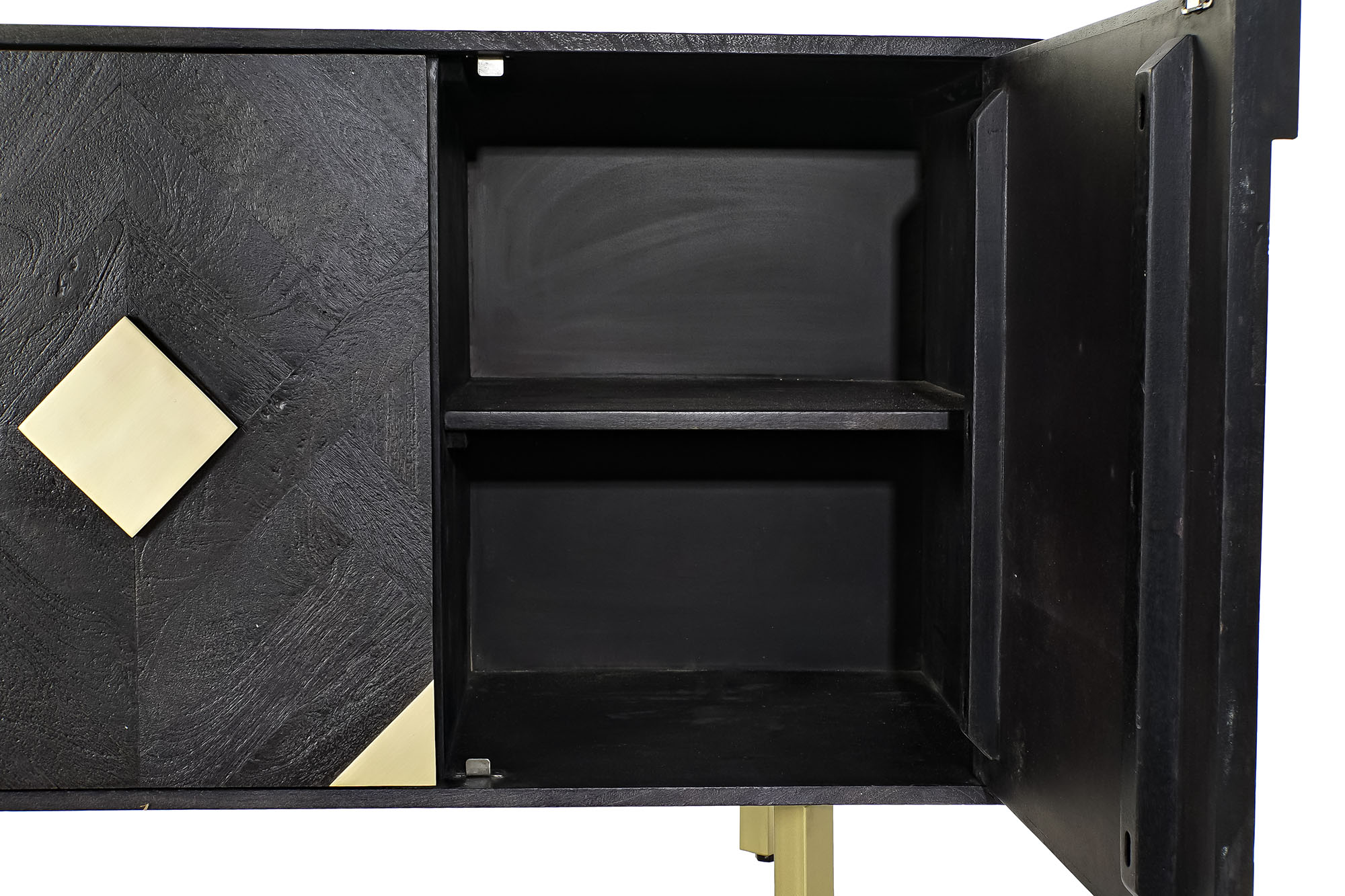 Buffet mango 145x42x77 negro