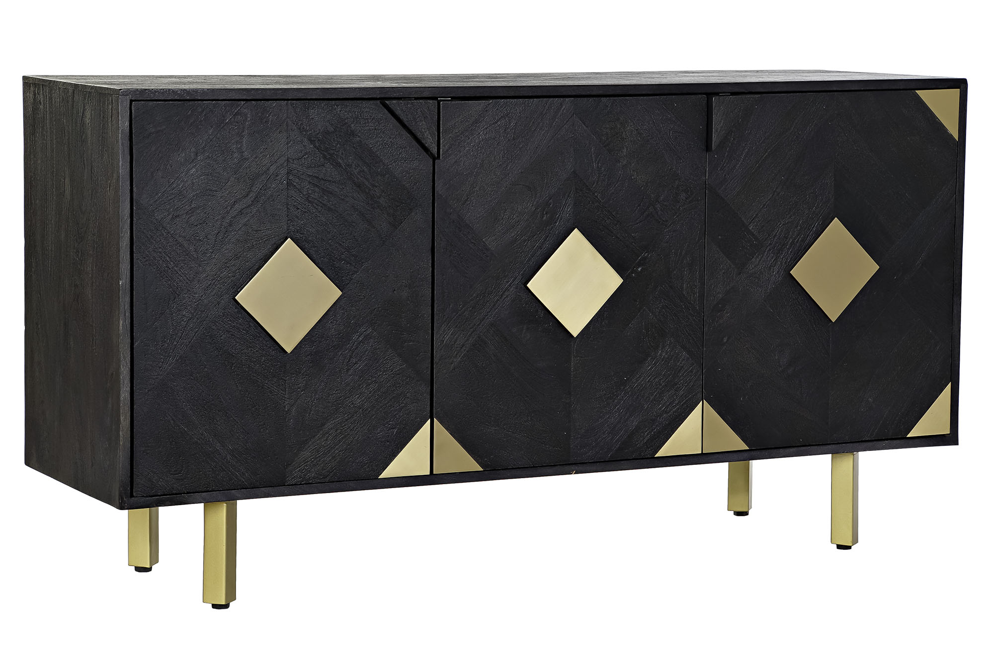 Buffet mango 145x42x77 negro