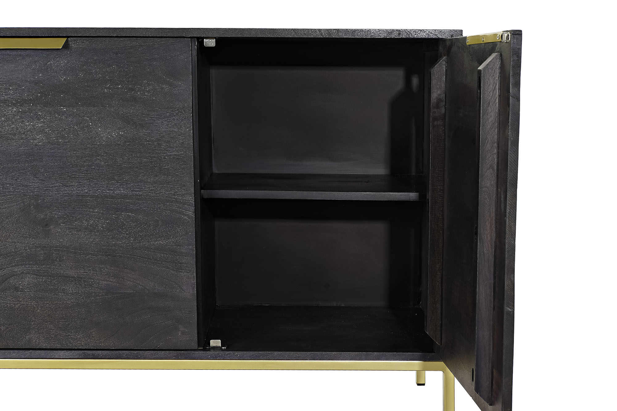 Buffet mango 145x41x77 negro