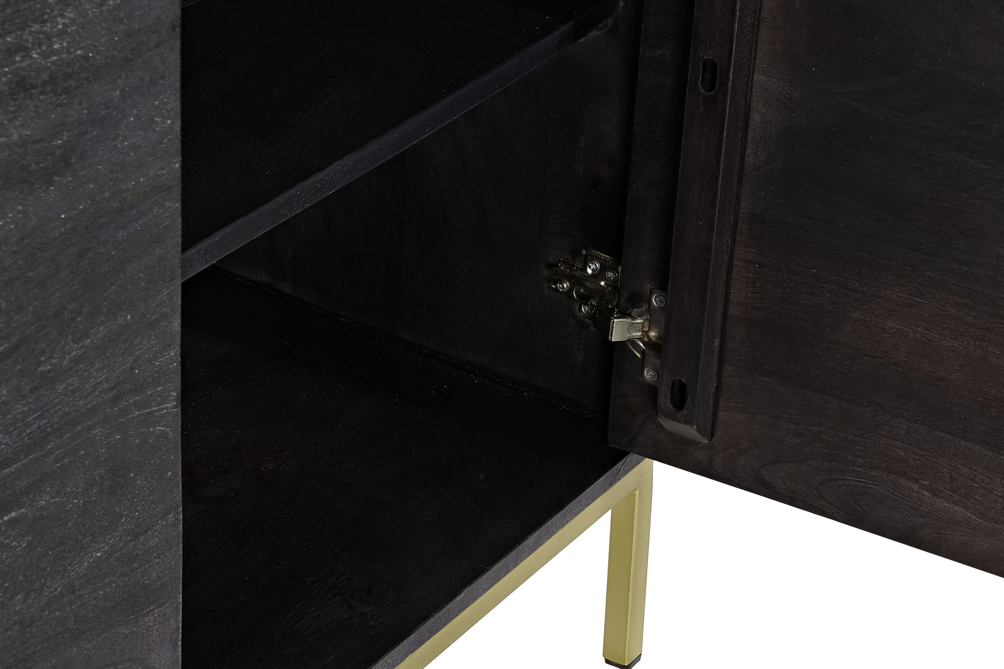 Buffet mango 145x41x77 negro