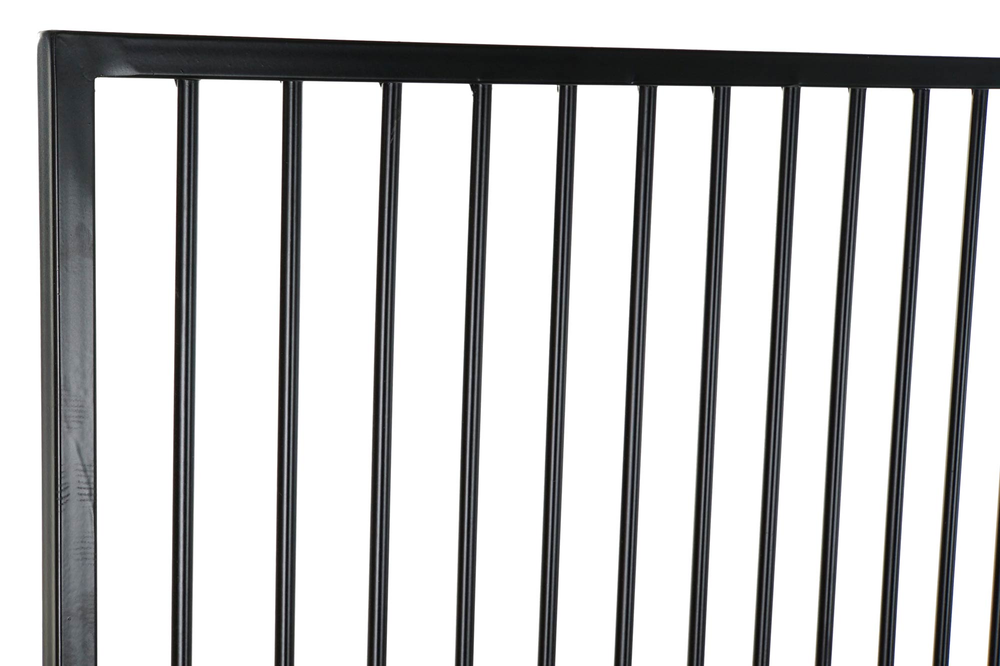 Biombo metal cristal 180x1,8x180 natural