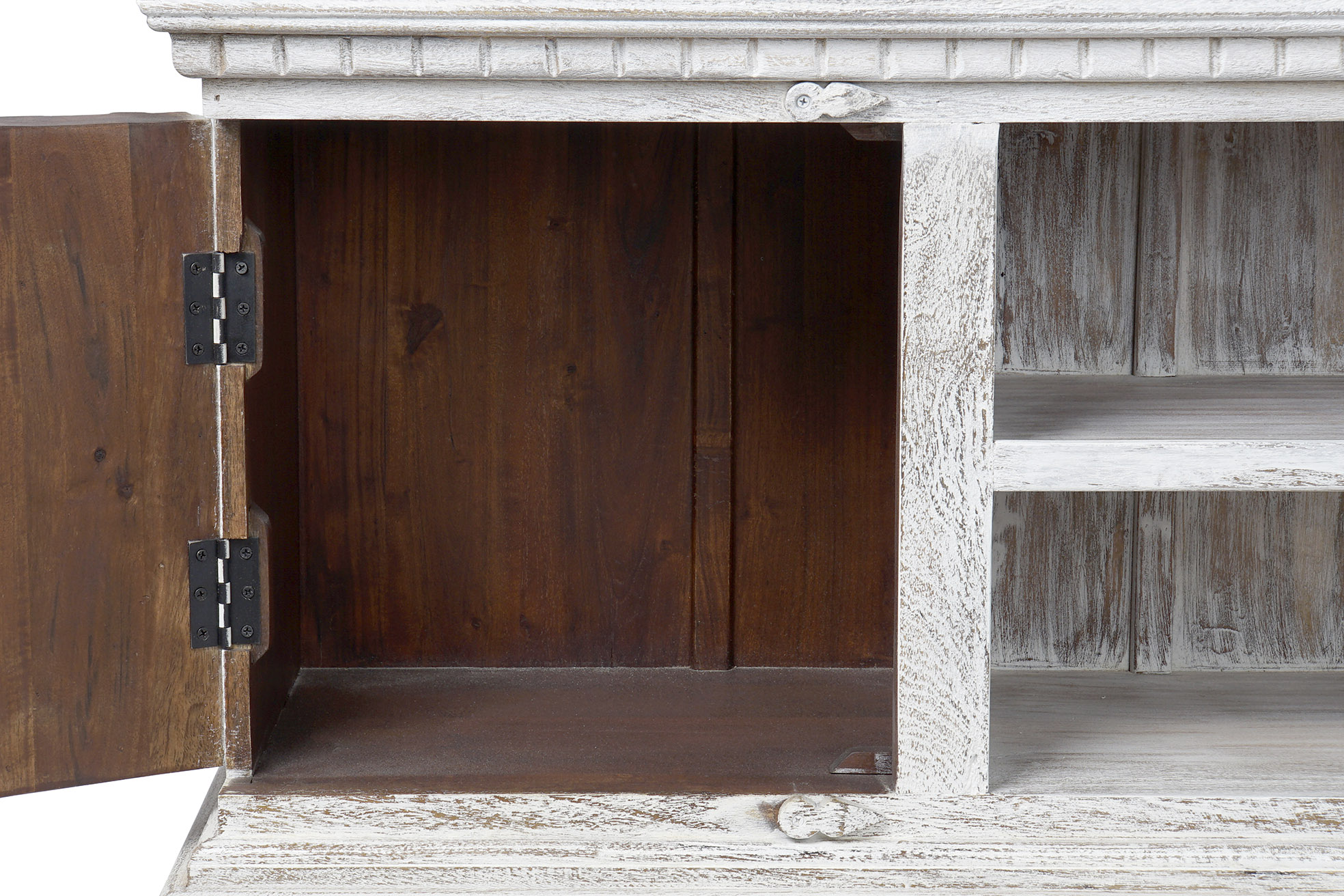 Mueble tv mango metal 160x40x65 43 kg kg decape