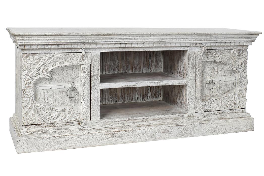 Mueble tv mango metal 160x40x65 43 kg kg decape