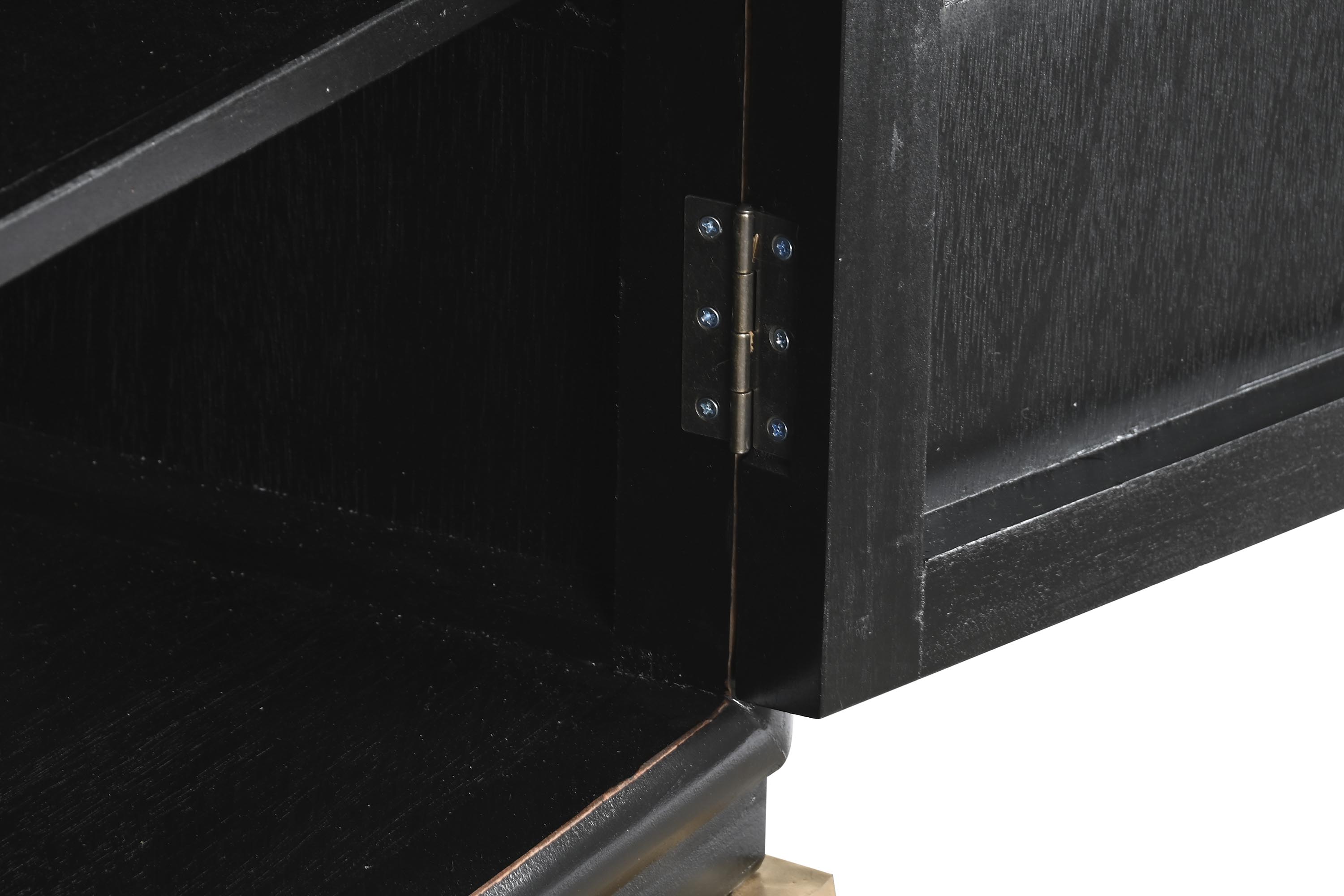 Buffet alamo metal 180x50x90 negro