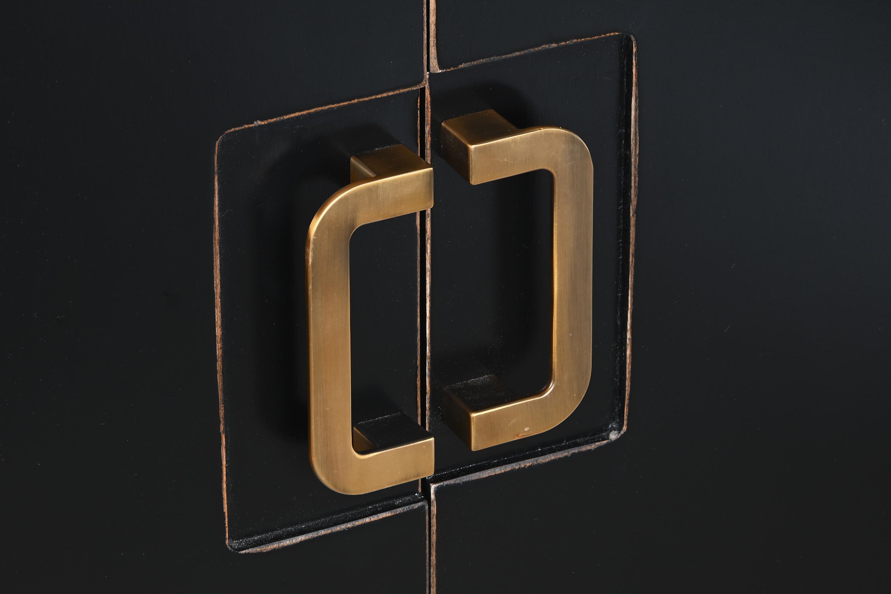 Buffet alamo metal 180x50x90 negro