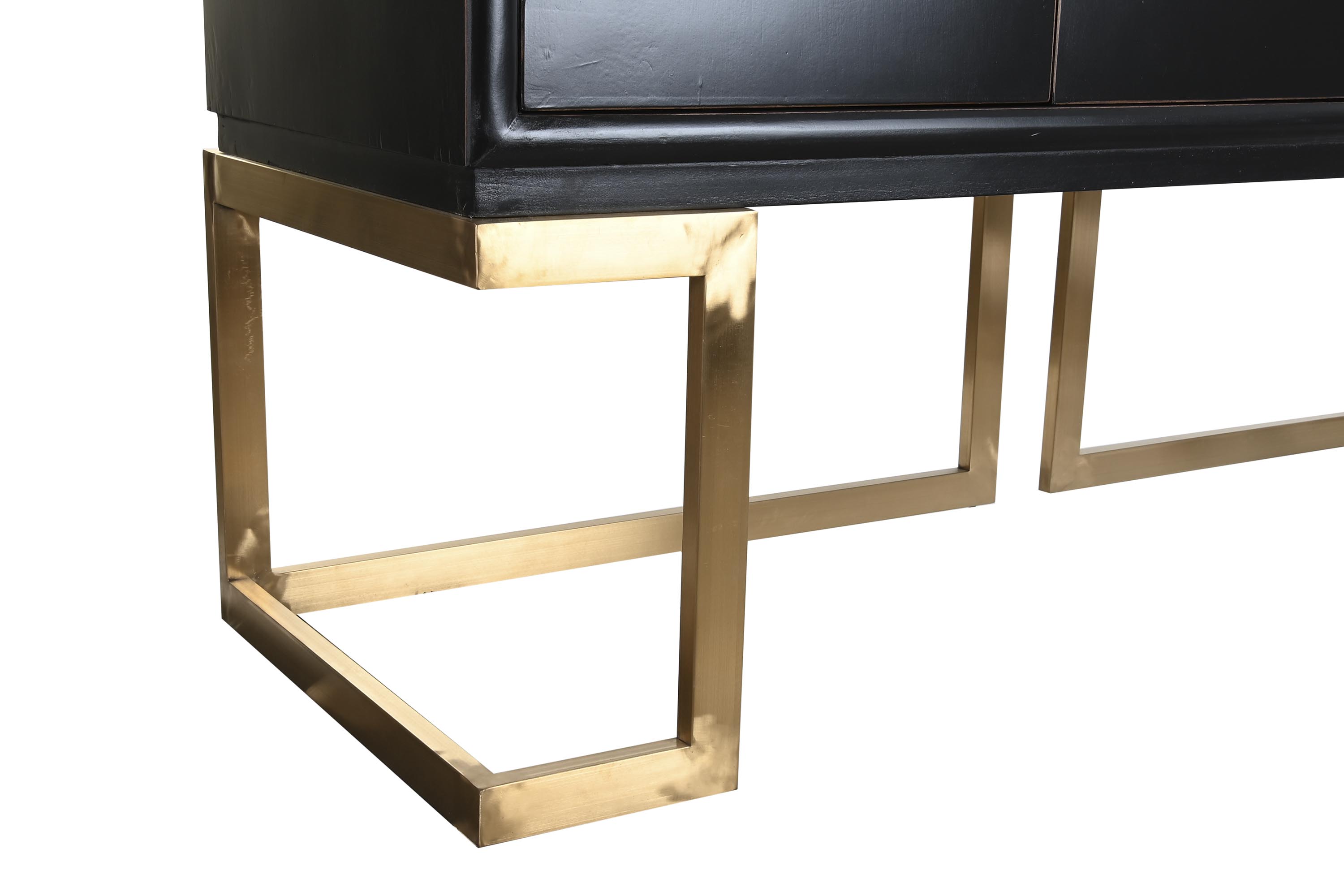 Buffet alamo metal 180x50x90 negro