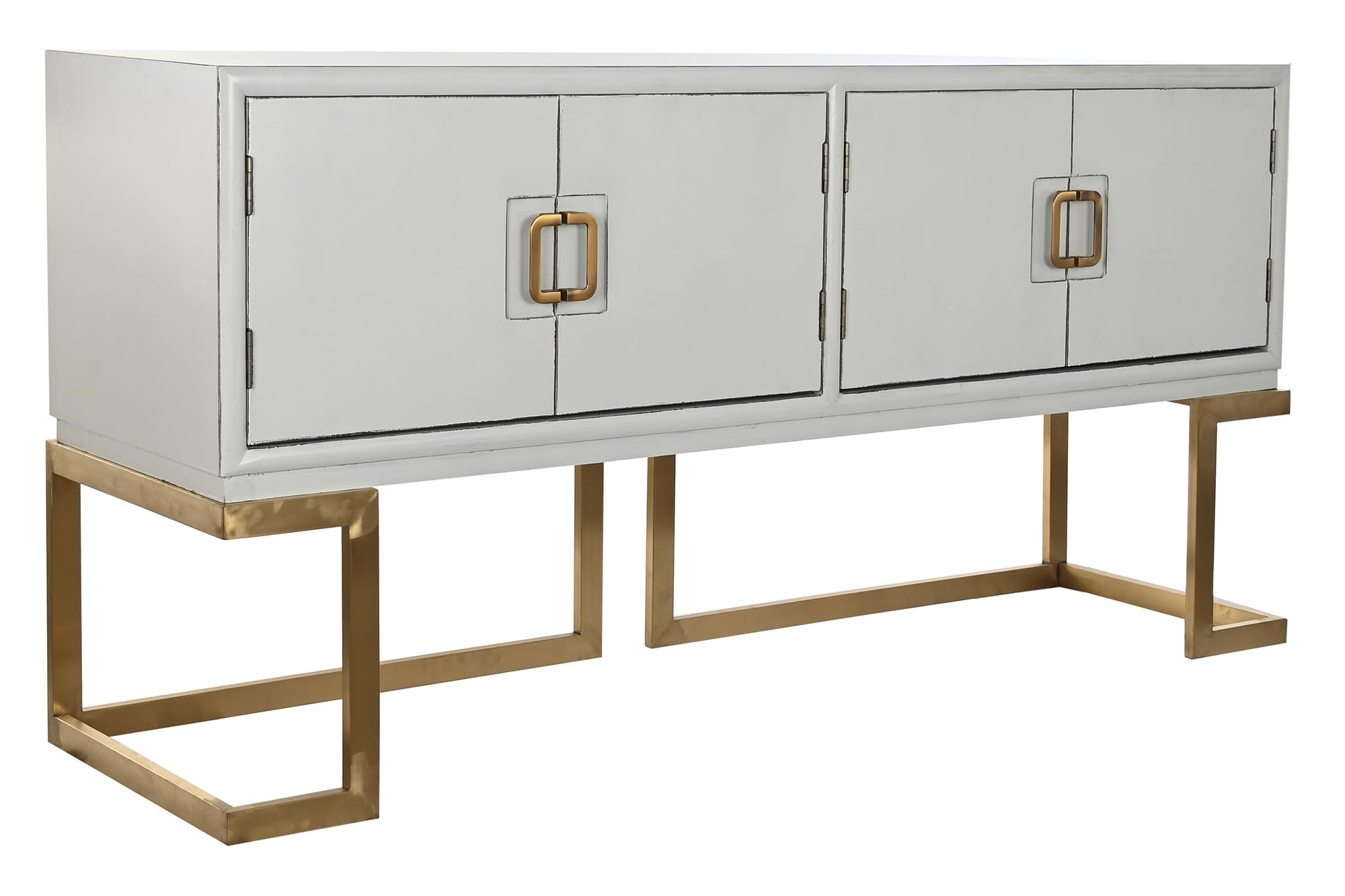 Buffet alamo metal 178x50x90 blanco