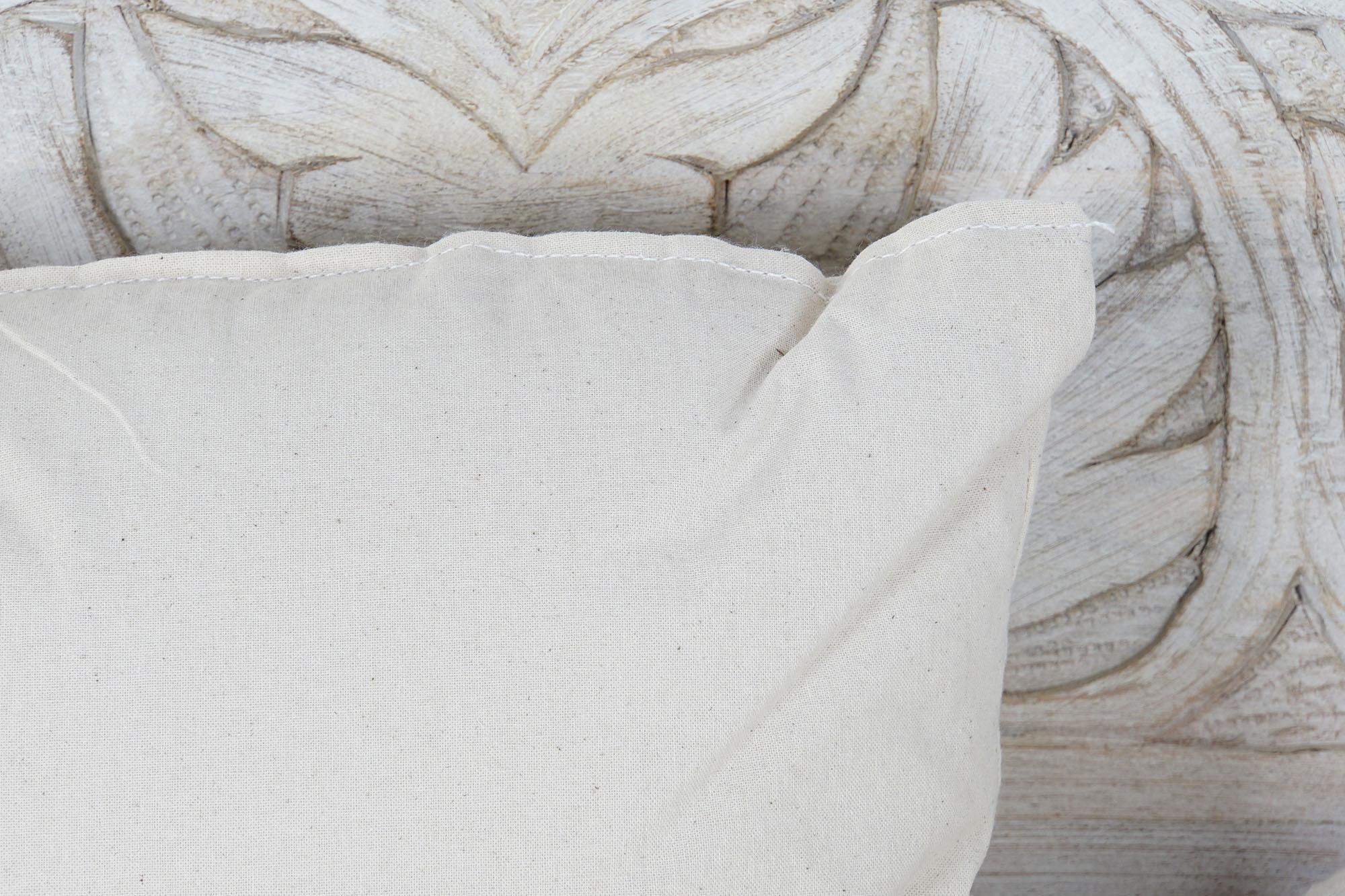 Sofa mango poliester 190x77x90 blanco