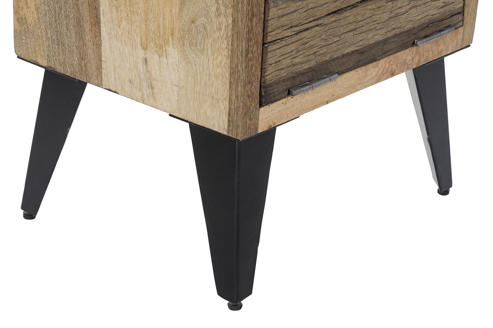 Cajonera mango metal 45x35x120 natural