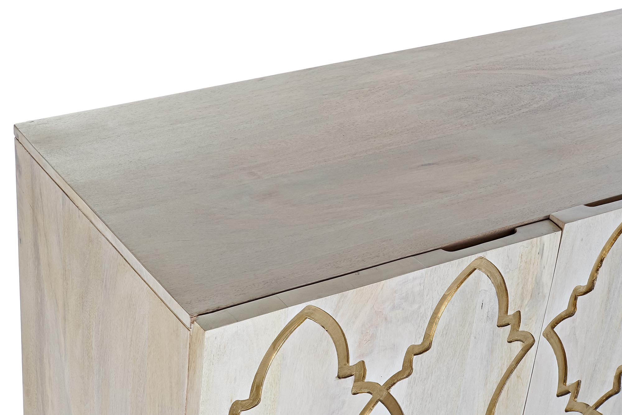 Buffet mango 177x45x75 4 puertas decape blanco