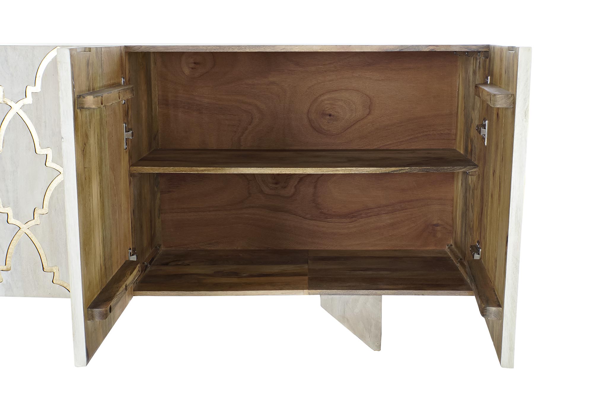 Buffet mango 177x45x75 4 puertas decape blanco