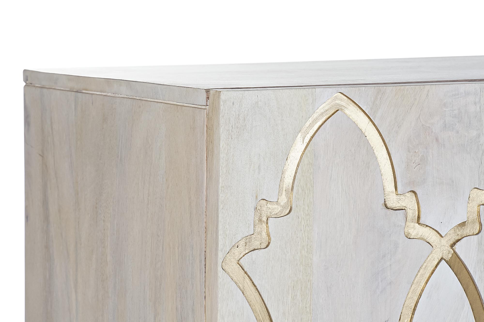 Buffet mango 177x45x75 4 puertas decape blanco