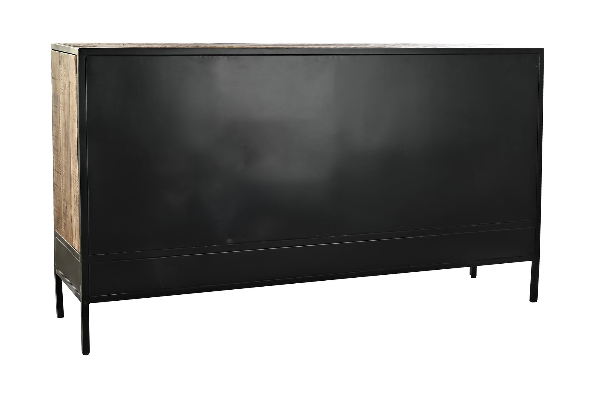 Buffet mango metal 160x40x90 marron