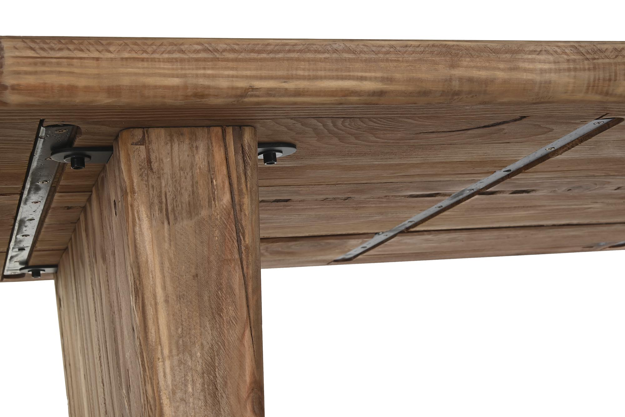 Mesa comedor madera reciclada pino 180x90x77