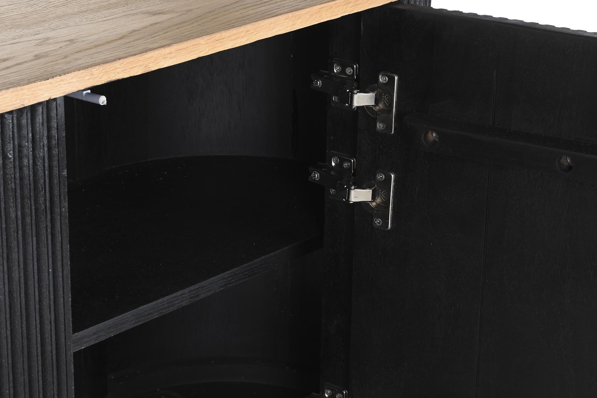 Buffet mango roble 177x45x75 negro