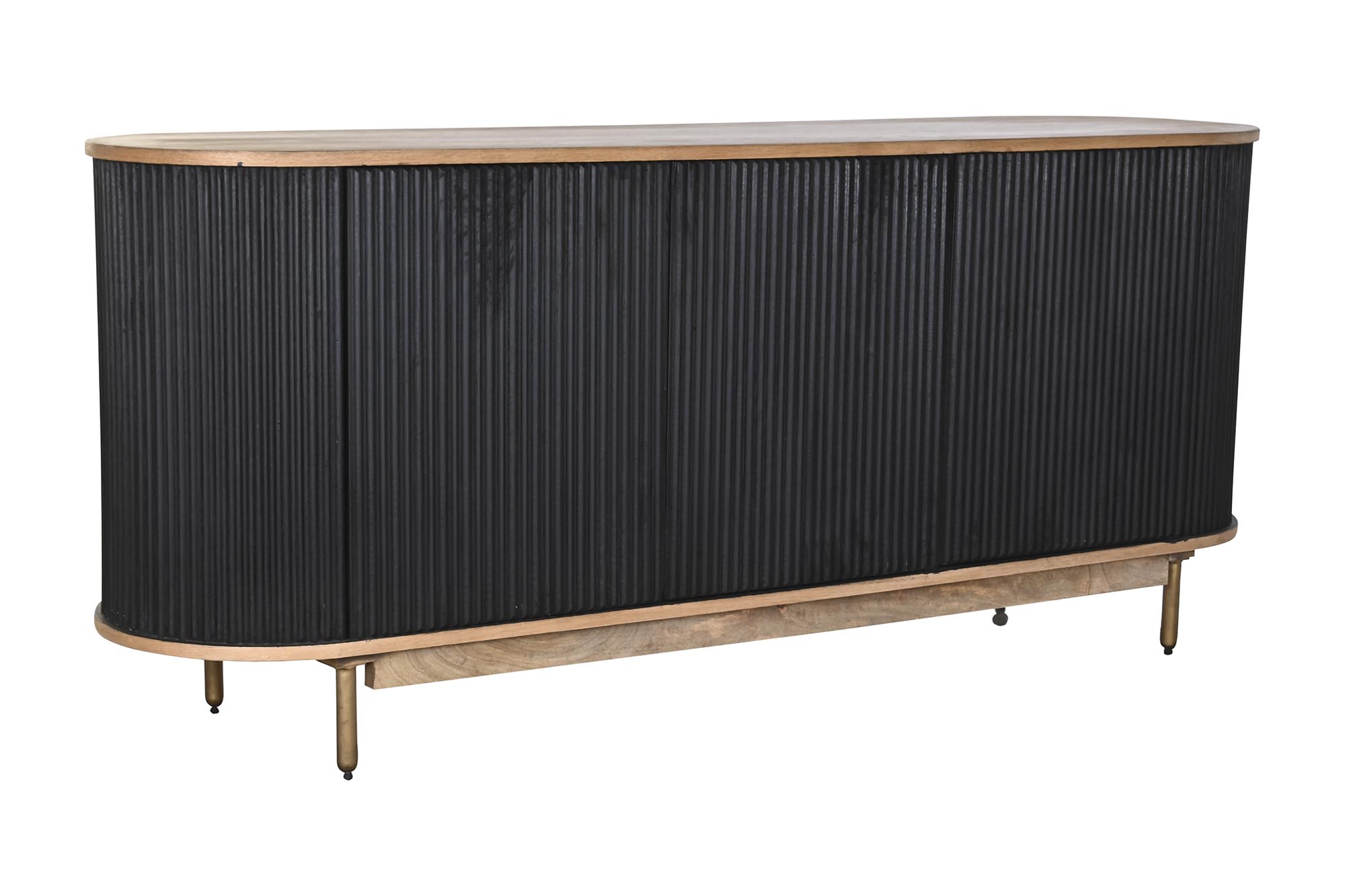 Buffet mango roble 177x45x75 negro