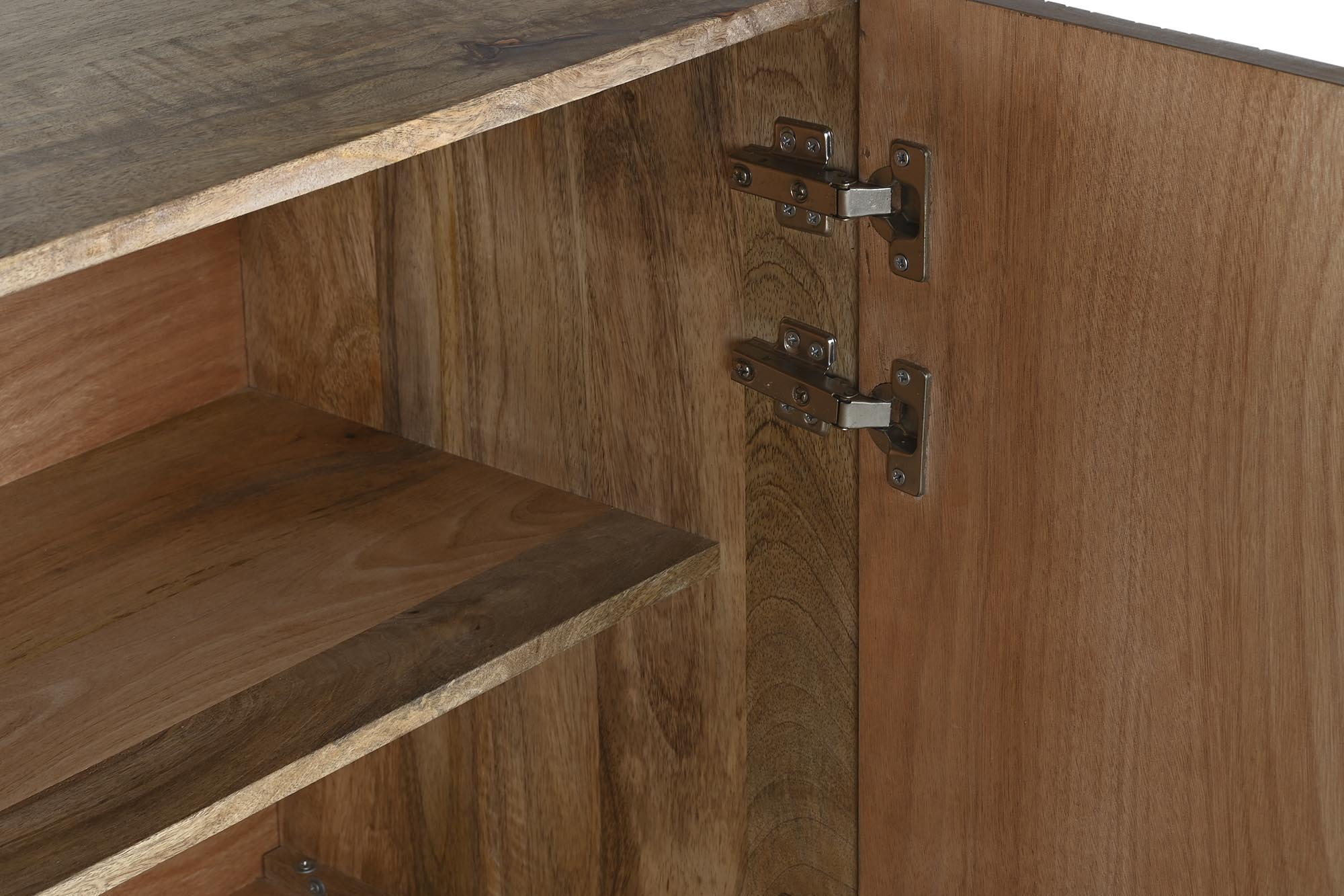 Buffet mango metal 177x45x75 hoja blanco
