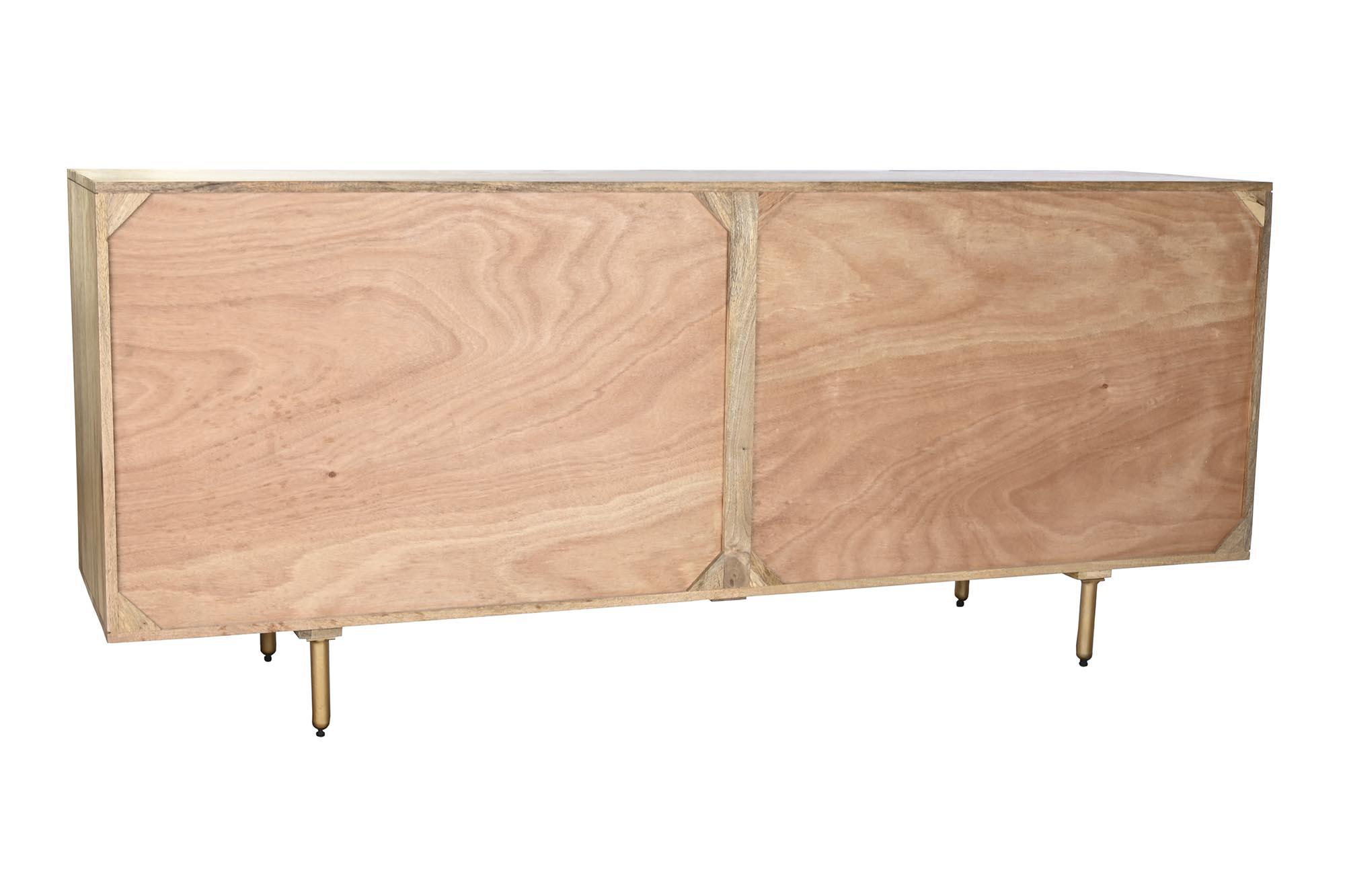 Buffet mango metal 177x45x75 hoja blanco