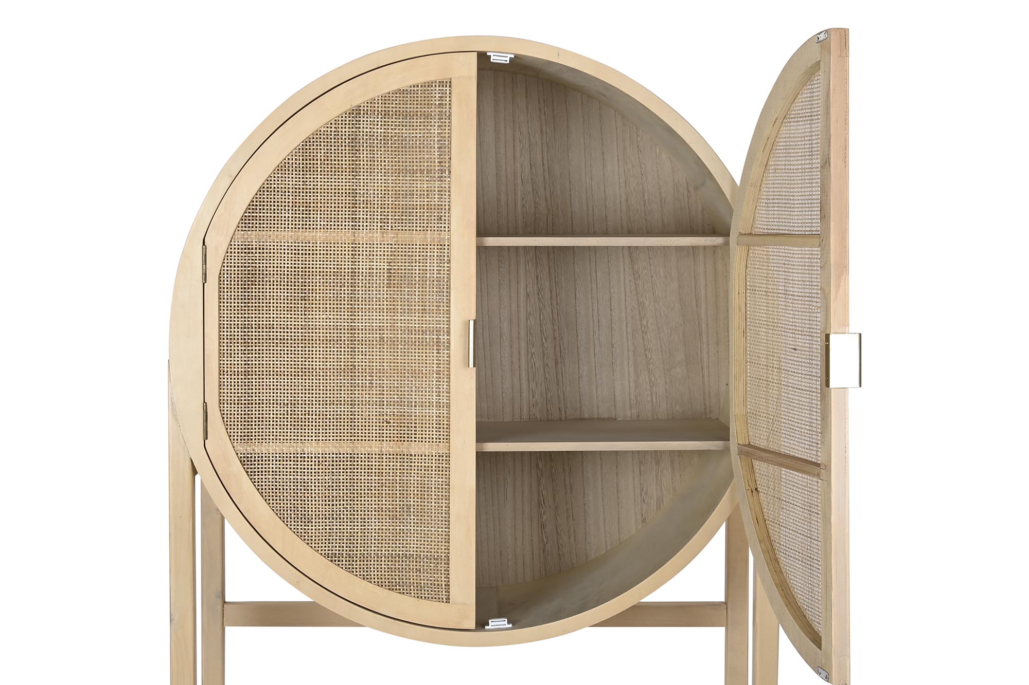 Aparador paulownia mdf 90x40x160 natural