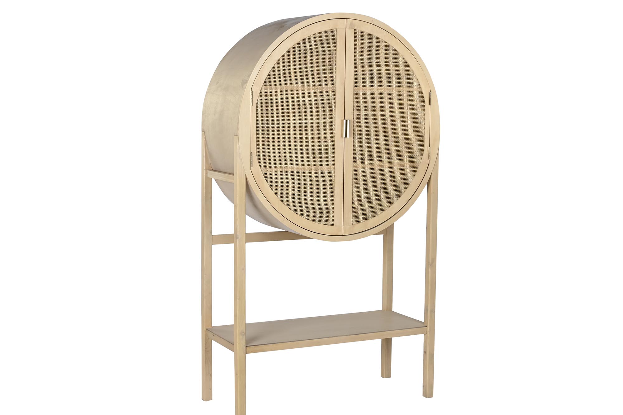 Aparador paulownia mdf 90x40x160 natural