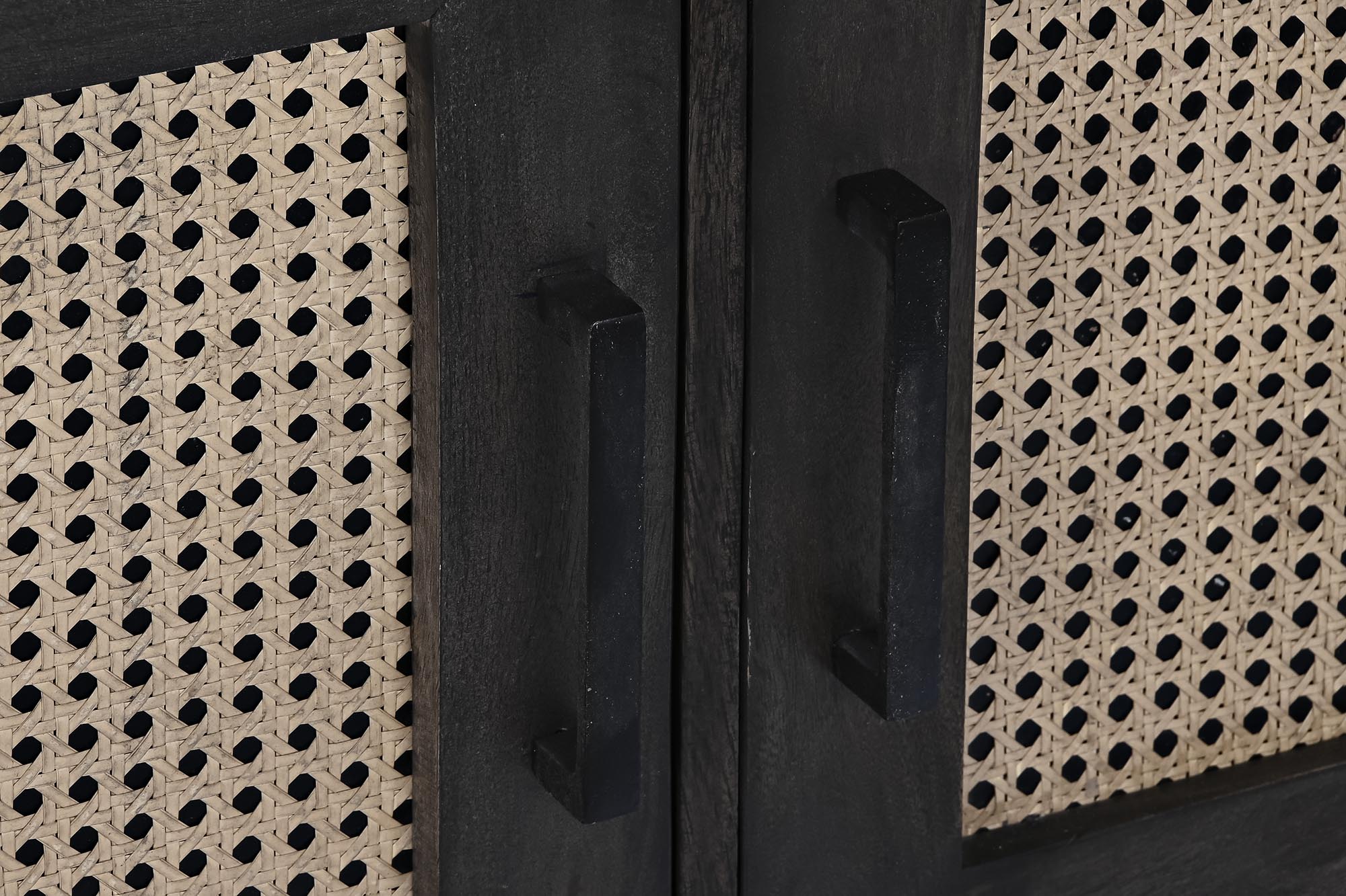 Buffet mango ratan 155x40x61,5 marron