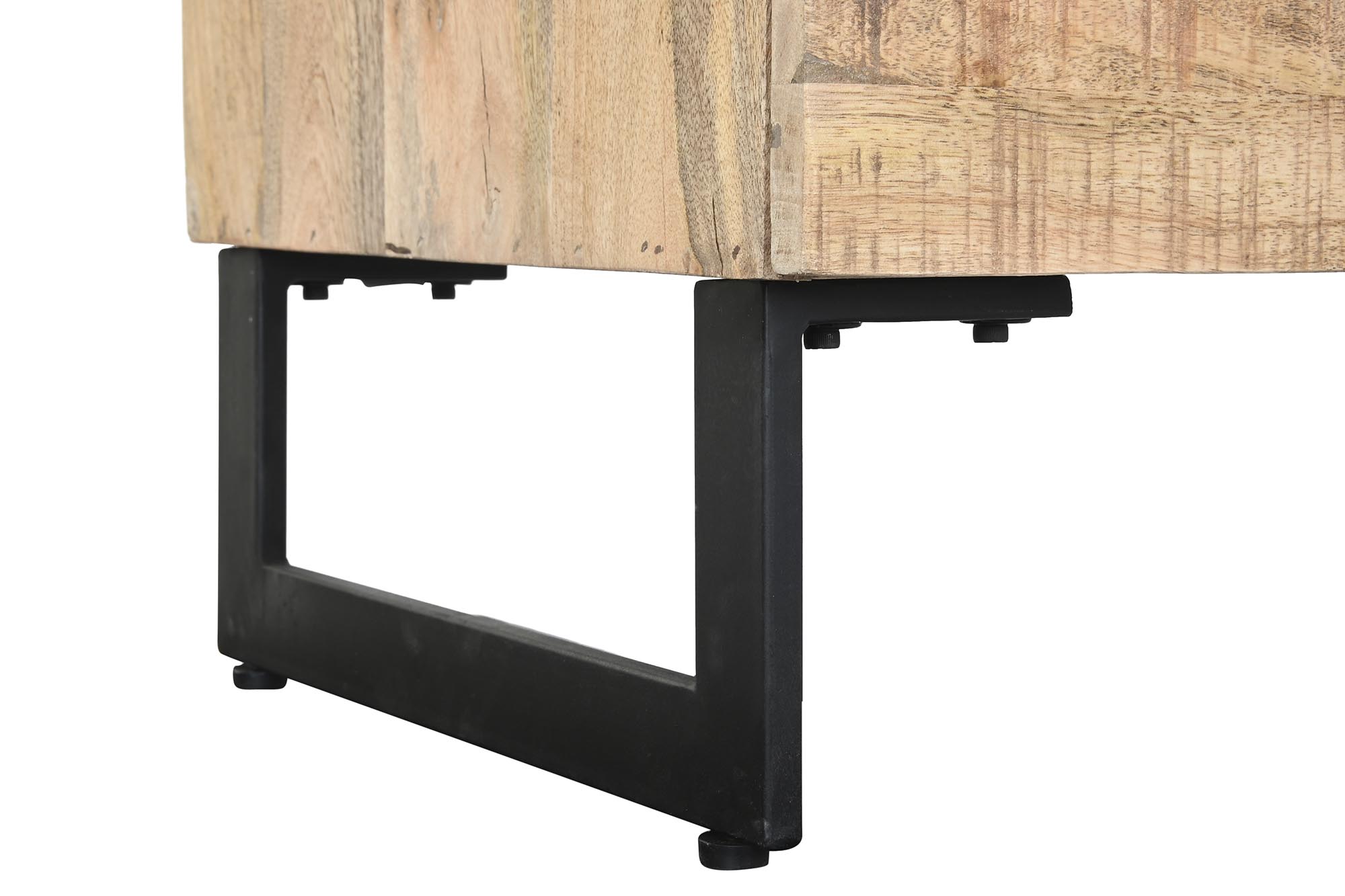Comoda mango metal 80x40x115 natural natural