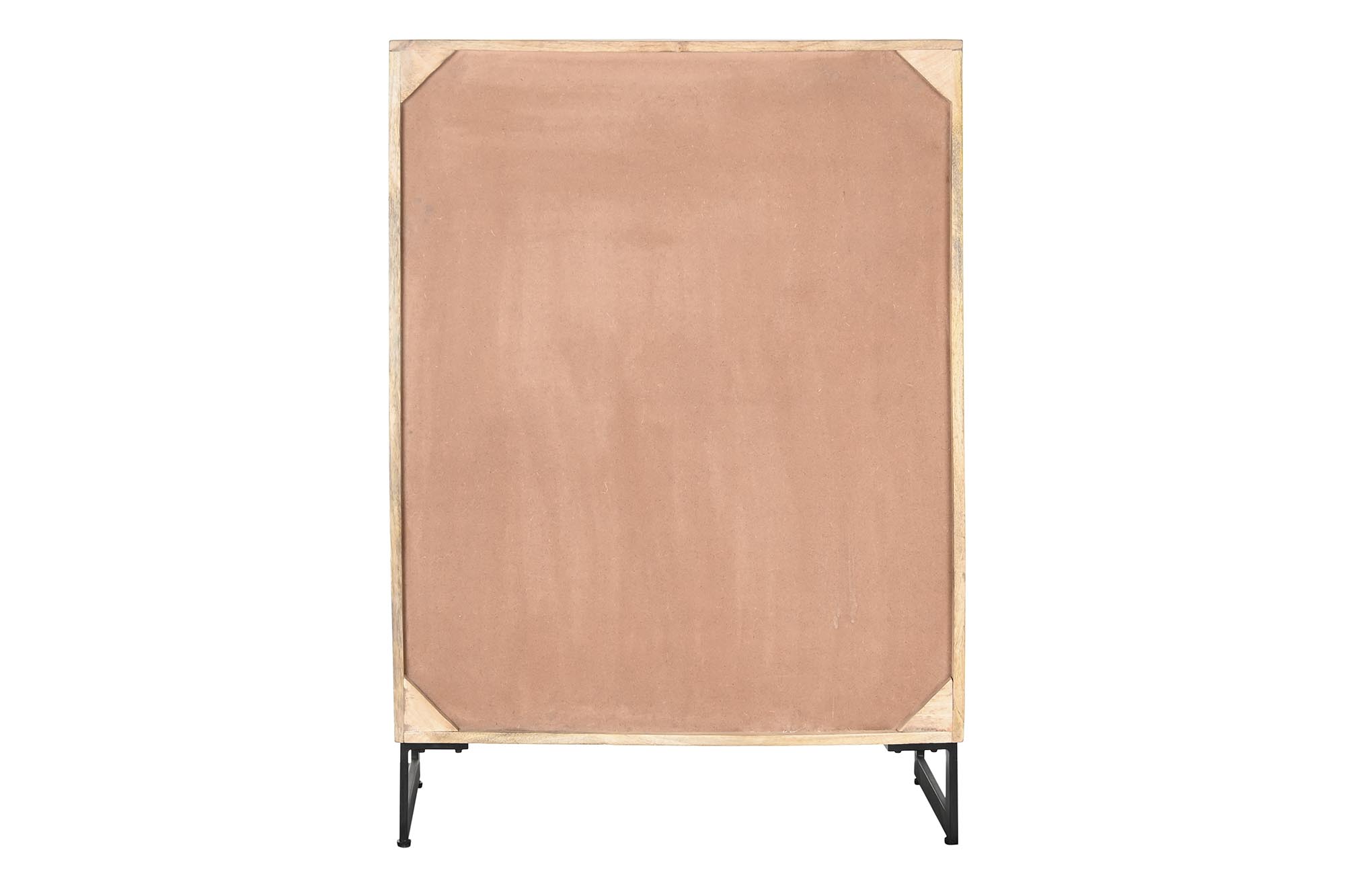 Comoda mango metal 80x40x115 natural natural