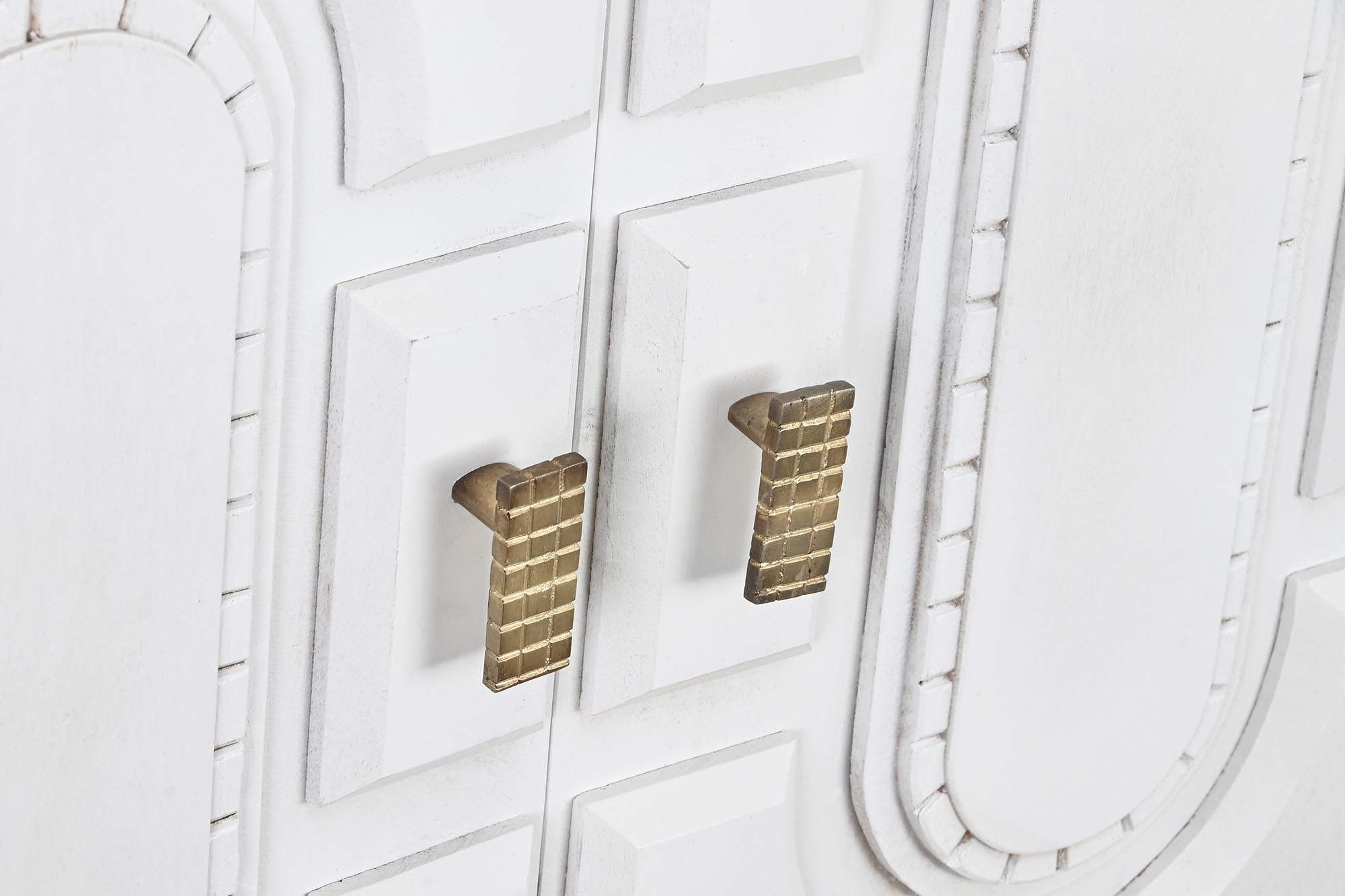 Buffet mango metal 152x43x84 blanco