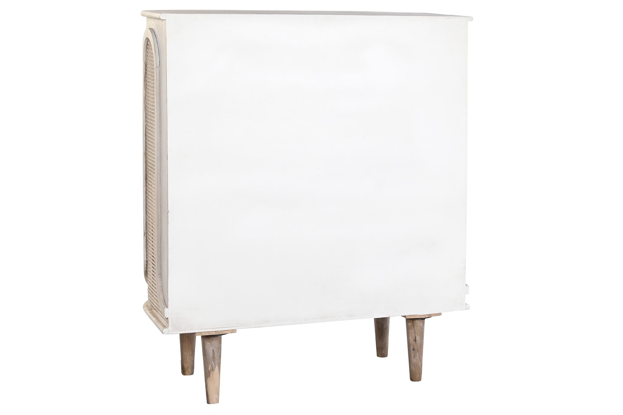 Aparador mango metal 92x40x113 blanco