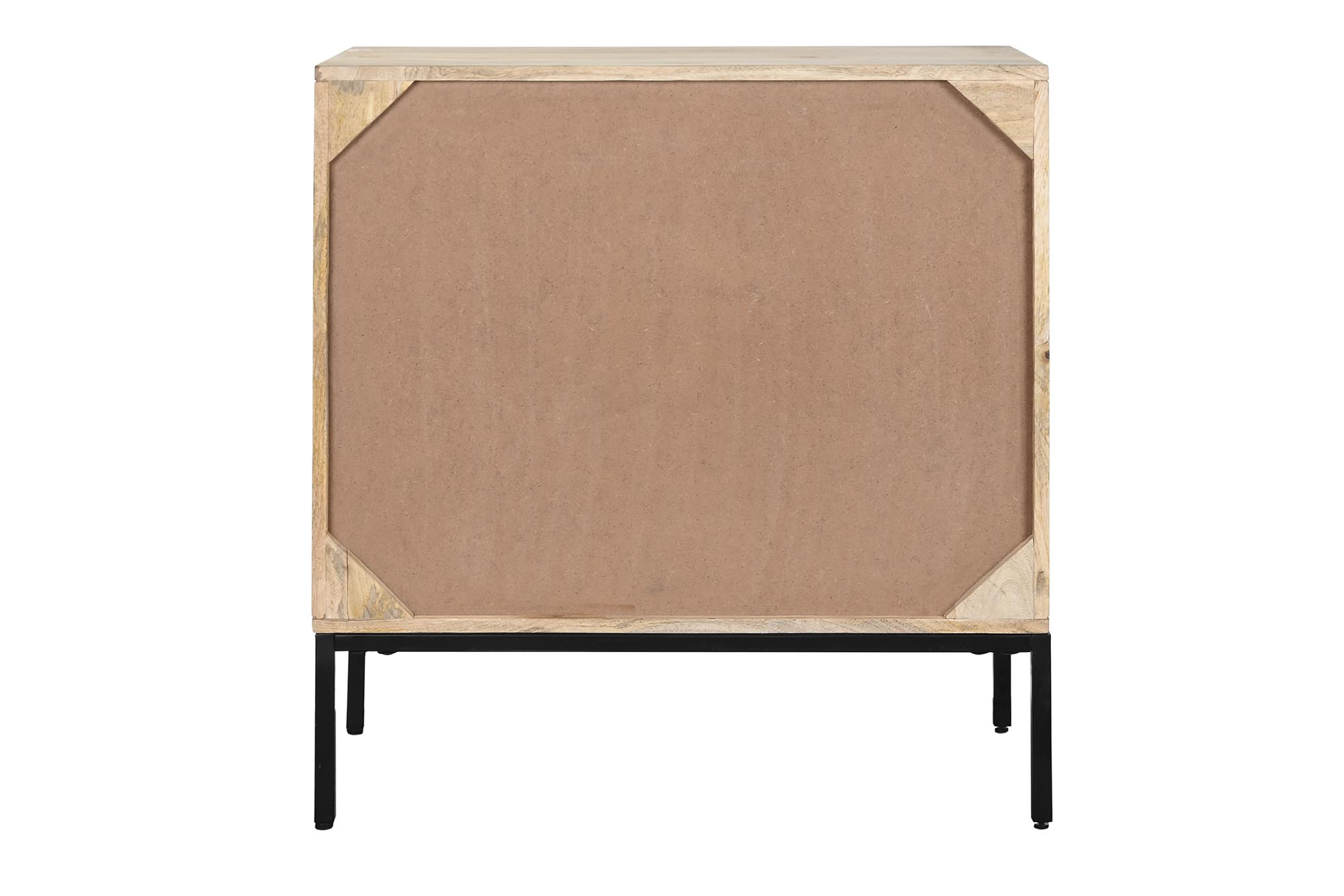 Comoda mango metal 75x40x80 hoja blanco